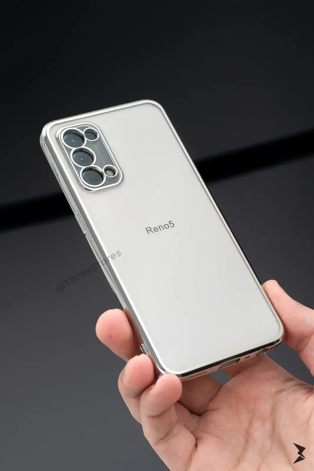 J Case Glossy Camera Protection Case Oppo Reno 5 - Three