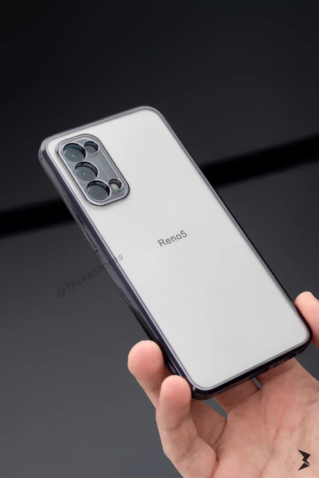 J Case Glossy Camera Protection Case Oppo Reno 5 - Three