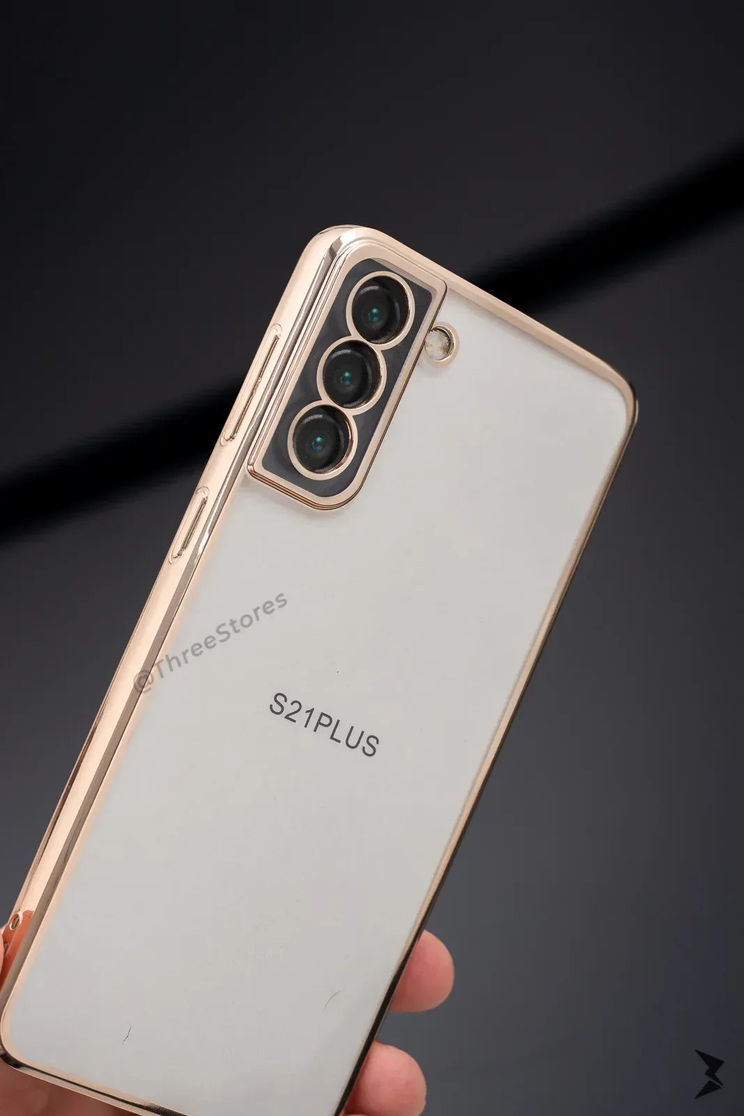 J Case Glossy Camera Protection Case Samsung S21 Plus - Three