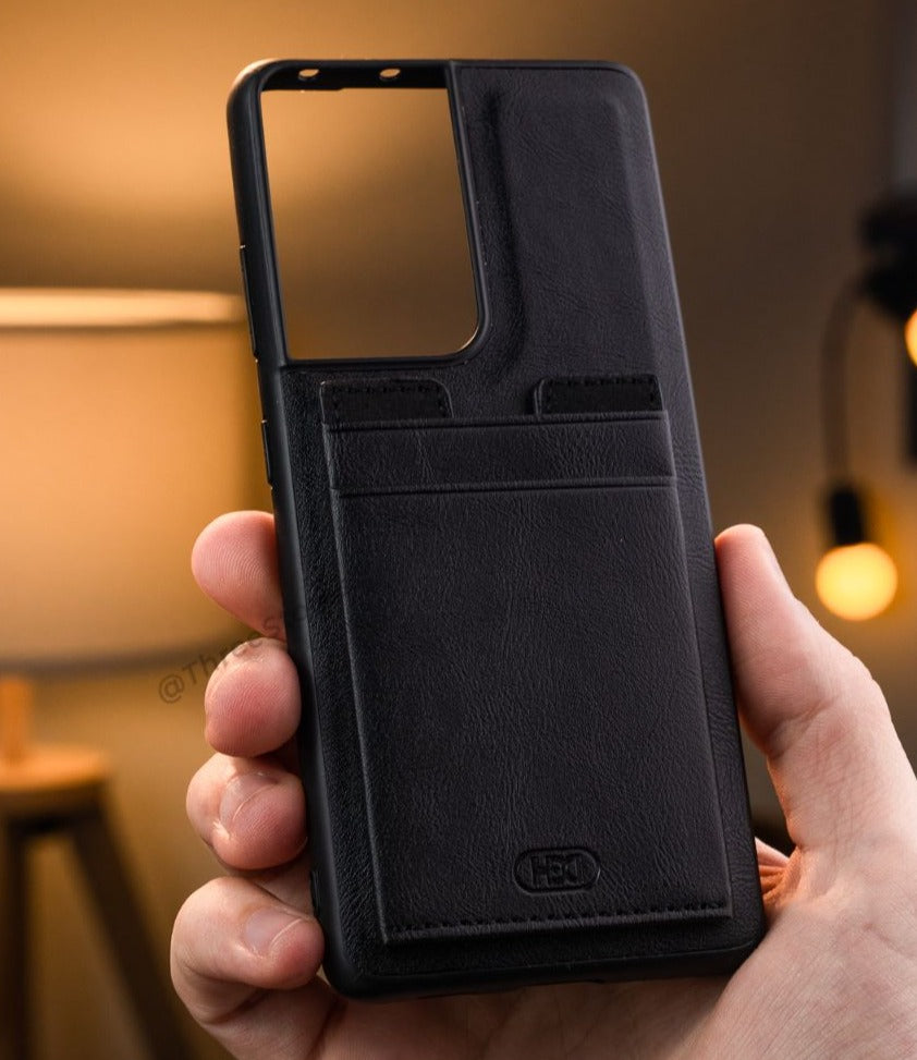 Hdd Leather Slim invisible Card Case Samsung S21 Ultra