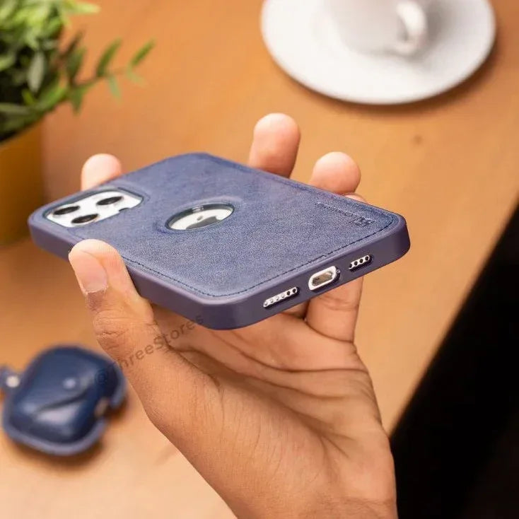 Hdd Leather Apple Case iPhone 13 Pro Max - Three