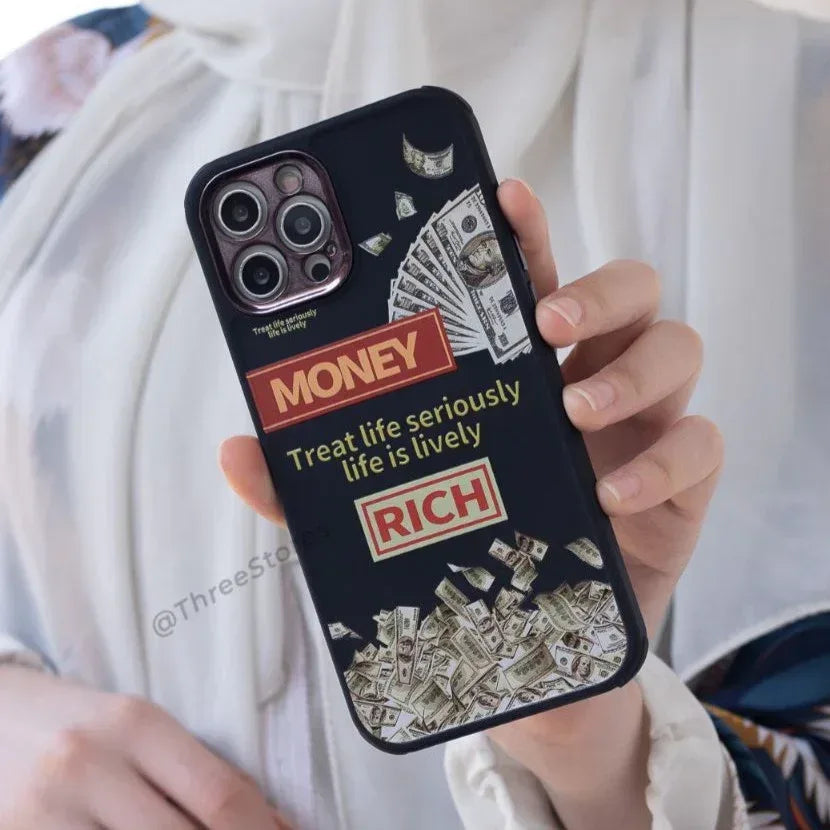 Q Series printed Camera Protection case iPhone 12 Pro Max - Three