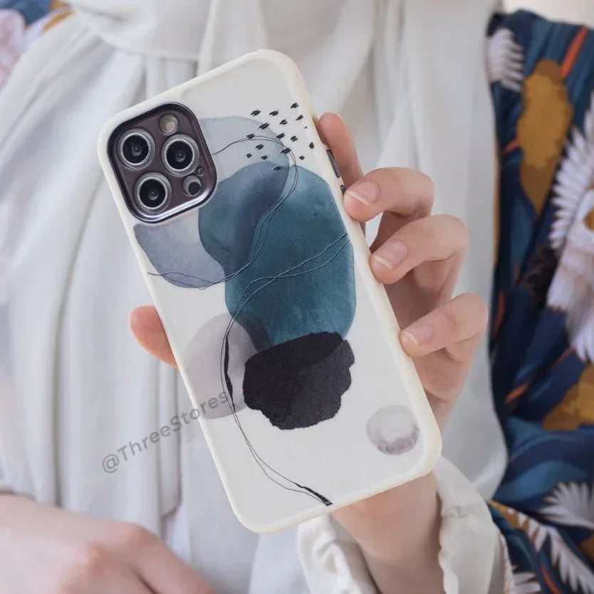 Q Series printed Camera Protection case iPhone 12 Pro Max - Three