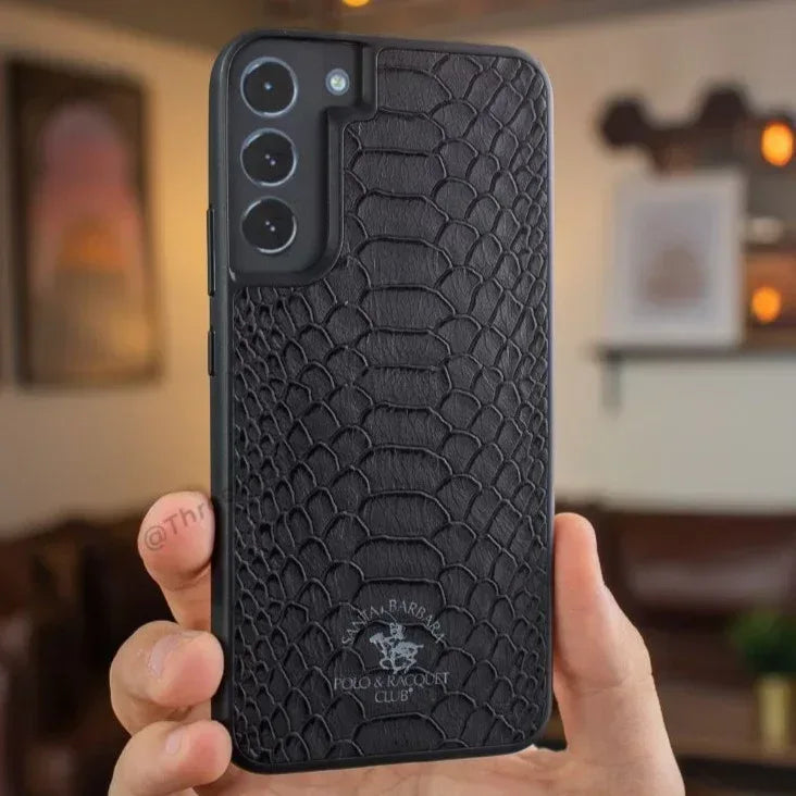 Santa Alligator Leather Case Samsung S22 Plus - Three