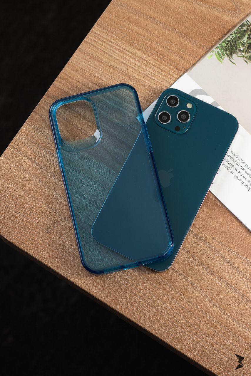 Lanex Colored Transparent Case iPhone 12 Pro Max - Three