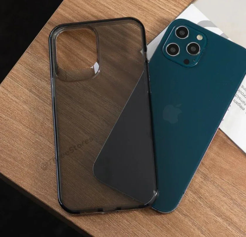 Lanex Colored Transparent Case iPhone 12 Pro Max - Three