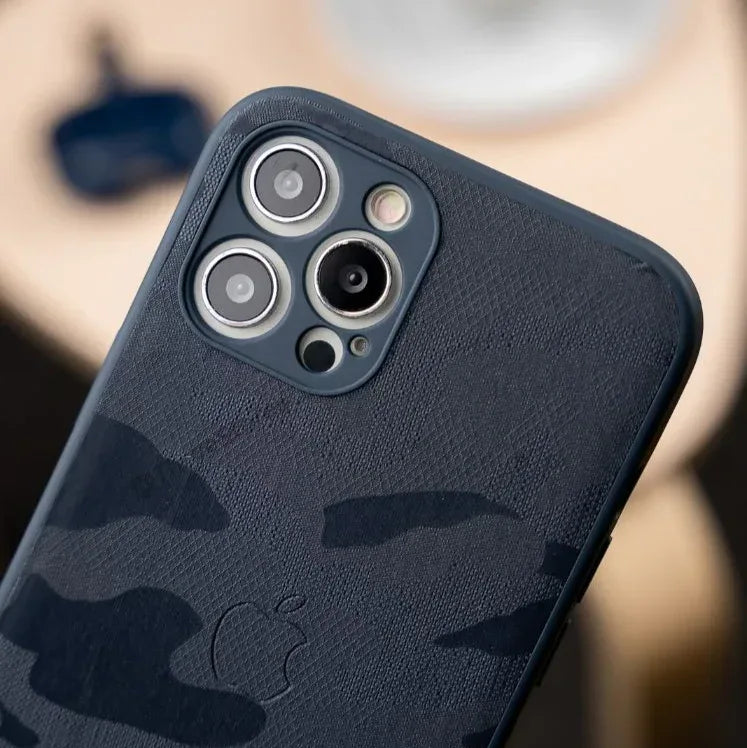 Fabric Army Camera Protection Case iPhone 12 Pro Max - Three