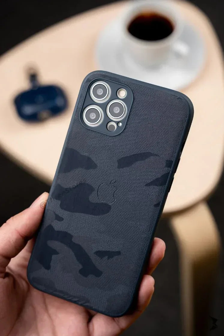 Fabric Army Camera Protection Case iPhone 12 Pro Max - Three