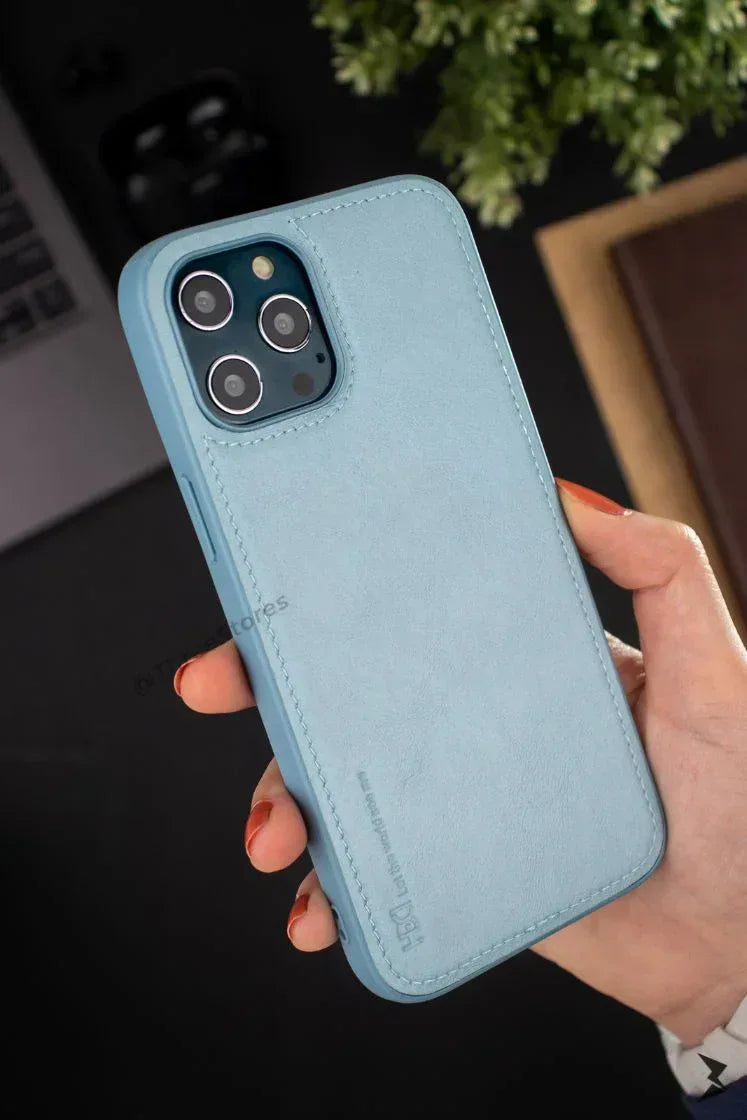 HDD Leather Case iPhone 12 Pro Max - Three