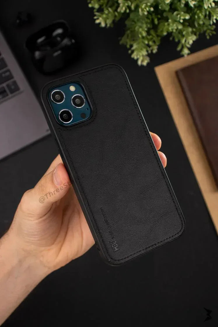 HDD Leather Case iPhone 12 Pro Max - Three