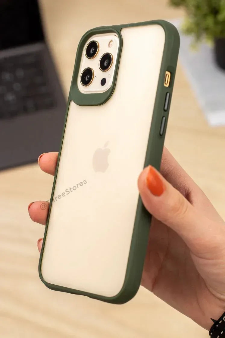 Q Series Matt Frame Case iPhone 12 Pro Max - Three