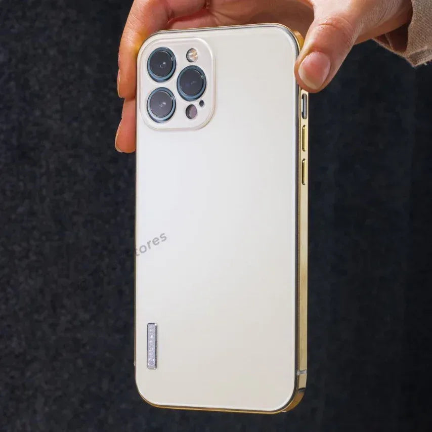 Coteetci Stainless Steel Camera Protection Case iPhone 12 Pro Max - Three