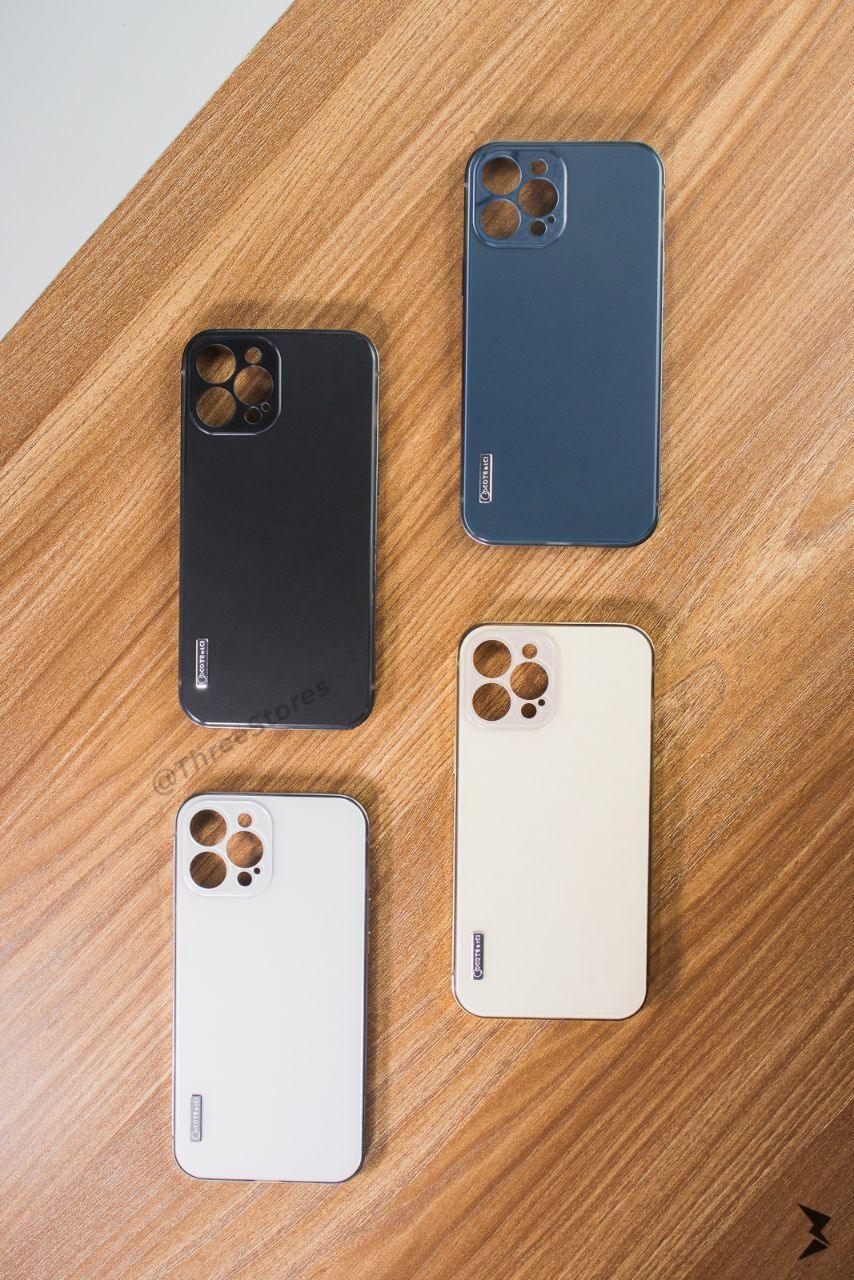Coteetci Stainless Steel Camera Protection Case iPhone 12 Pro Max - Three