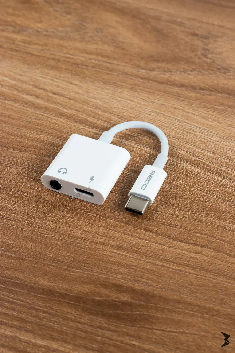 Recci Converter 2 in 1 Type-C To Type-C +3.5 RDS-A08 - Three