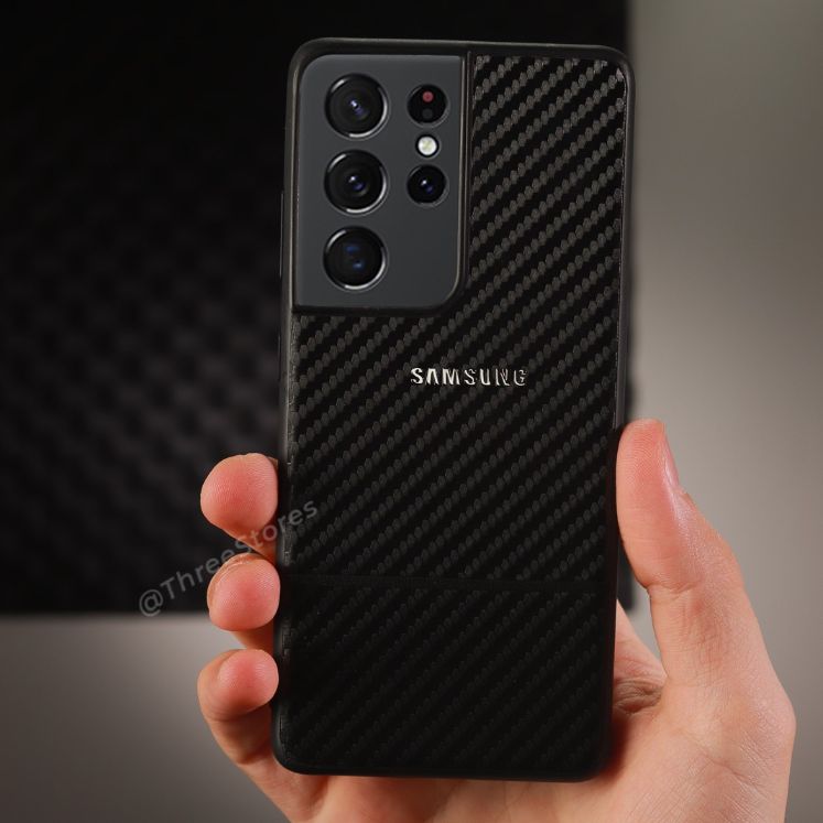 2022-06-12 Black Fiber Protective Case Samsung OUTPU FB-11