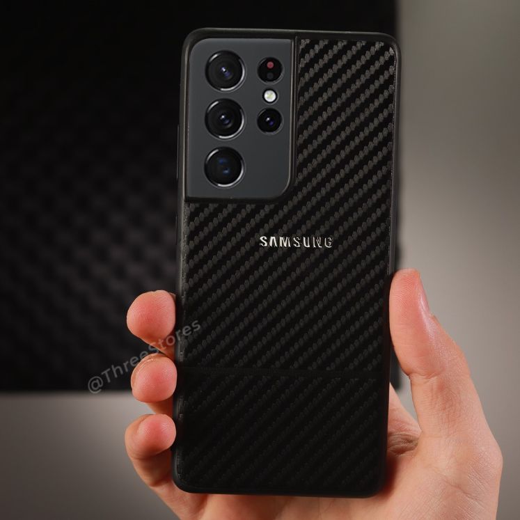 2022-06-12 Black Fiber Protective Case Samsung OUTPU FB-11s