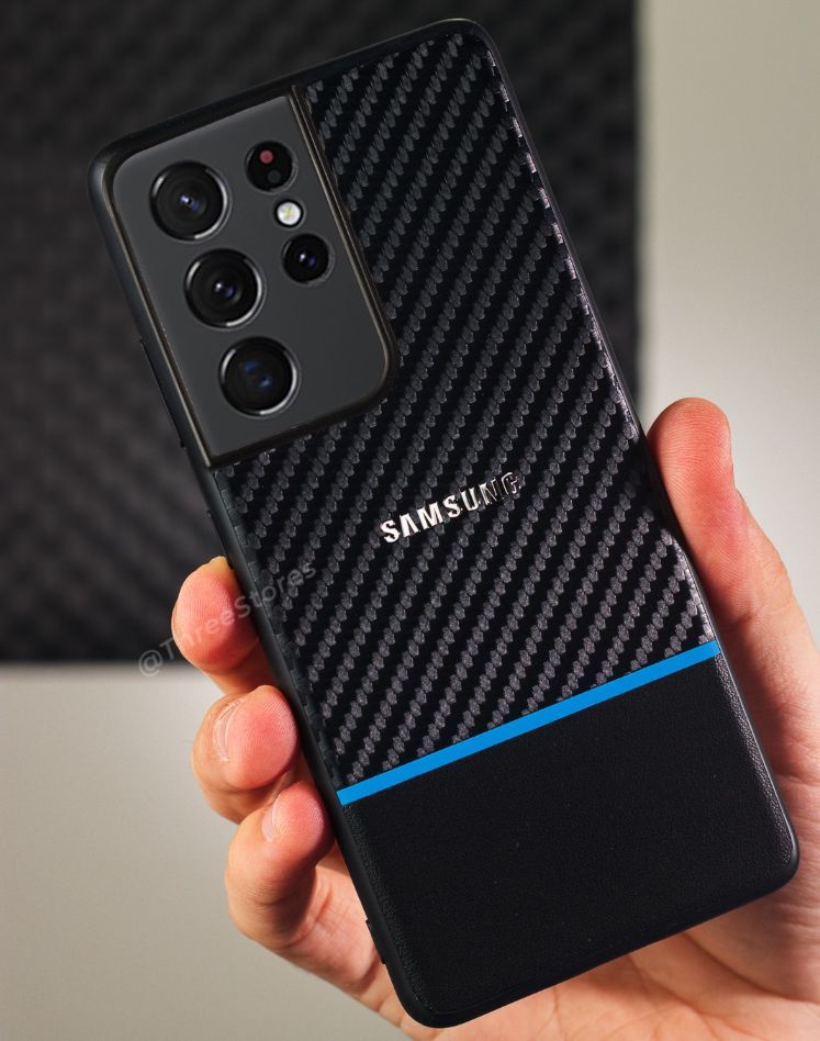2022-06-12 Black Fiber Protective Case Samsung OUTPU FB-39s