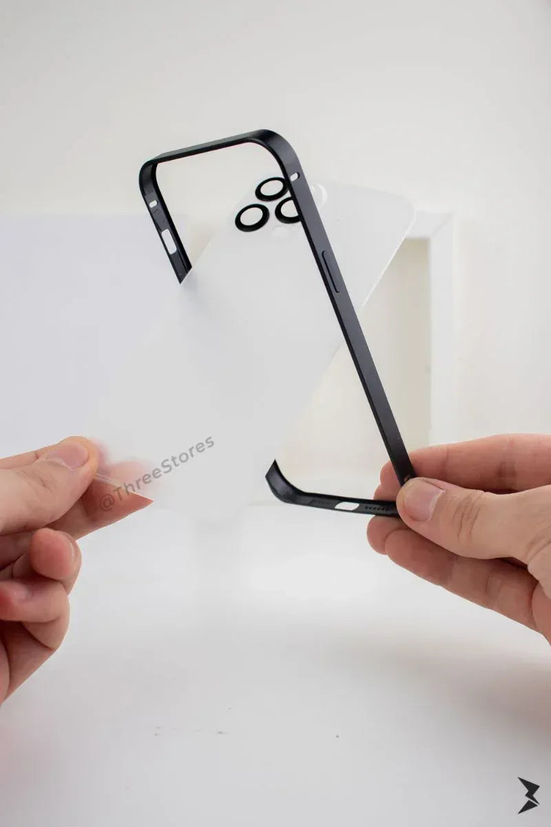 QY Metal Camera Protection Case iPhone 12 Pro Max - Three