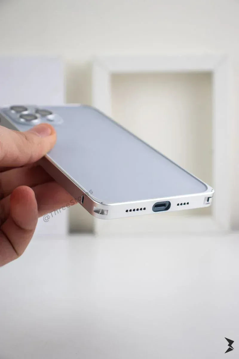 QY Metal Camera Protection Case iPhone 12 Pro Max - Three