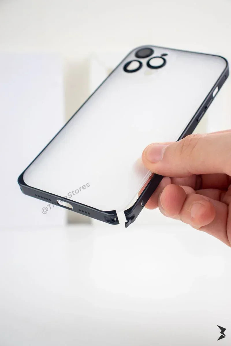 QY Metal Camera Protection Case iPhone 12 Pro Max - Three