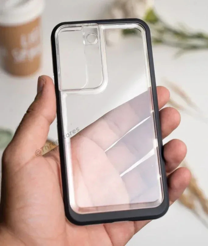 Transparent Double Farme Case Samsung S22 - Three