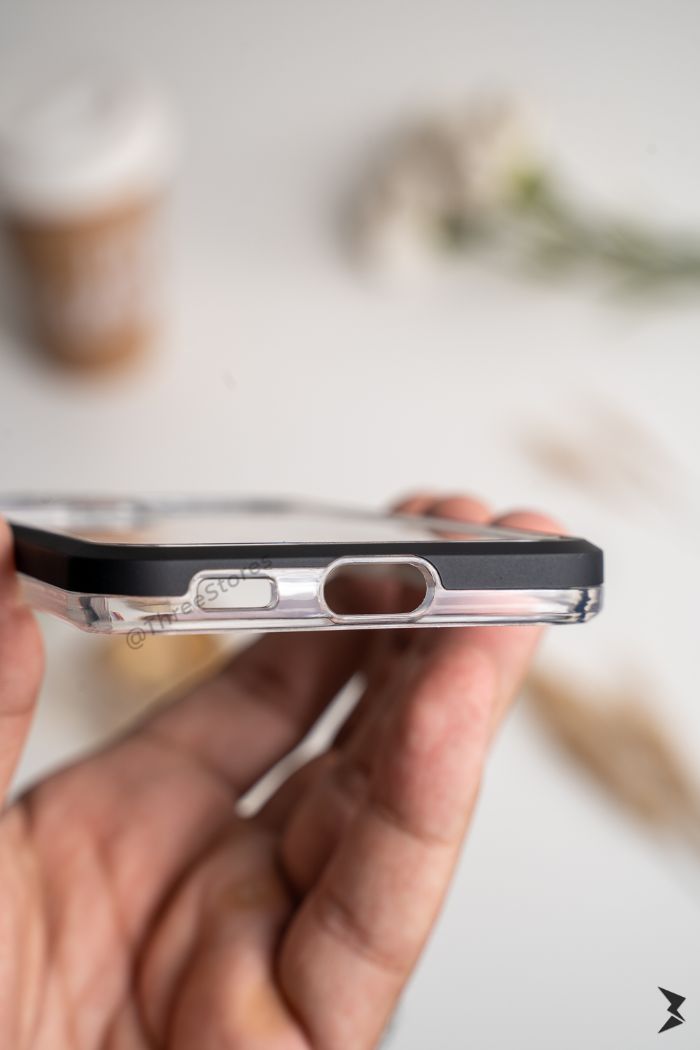 Transparent Double Frame Case Samsung S22 Ultra