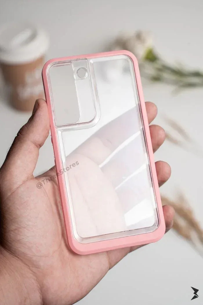Transparent Double Farme Case Samsung S22 - Three