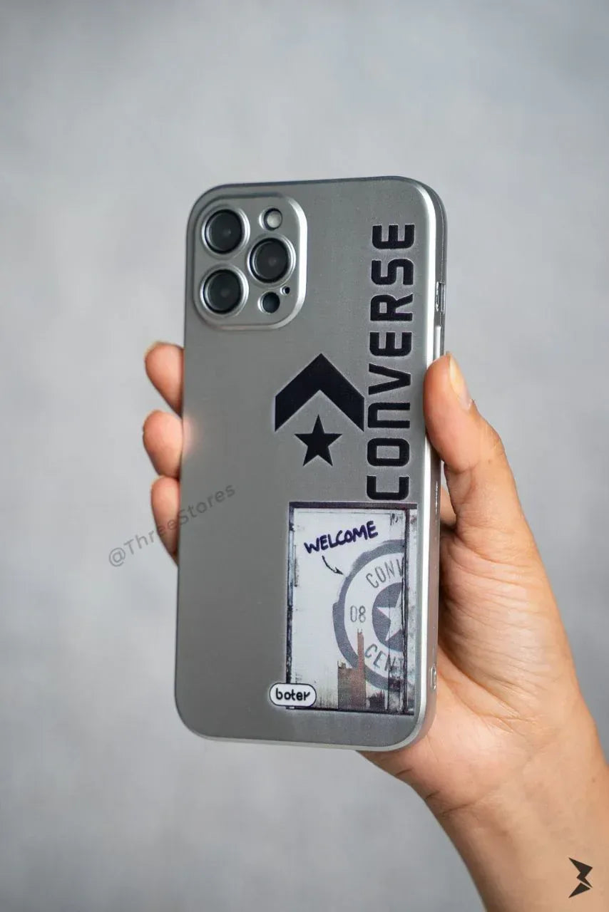 Boter Silver Camera Protection Case iPhone 13 Pro Max - Three
