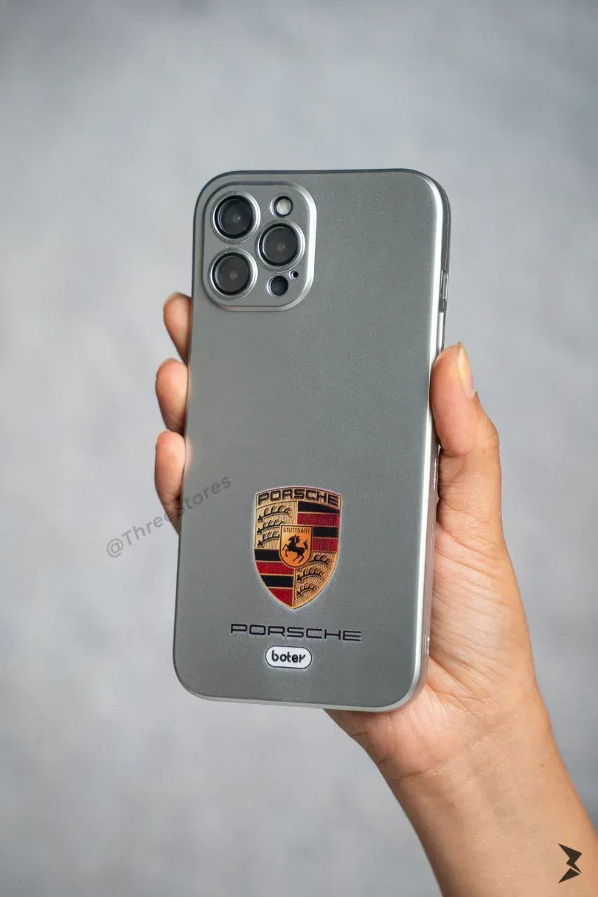 Boter Silver Camera Protection Case iPhone 13 Pro Max - Three