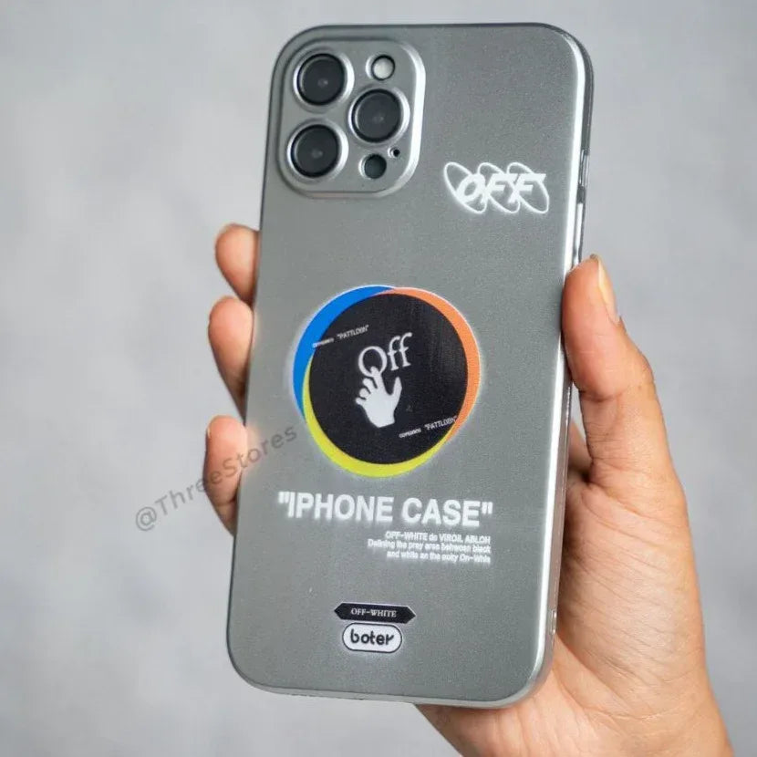 Boter Silver Camera Protection Case iPhone 11 Pro Max - Three
