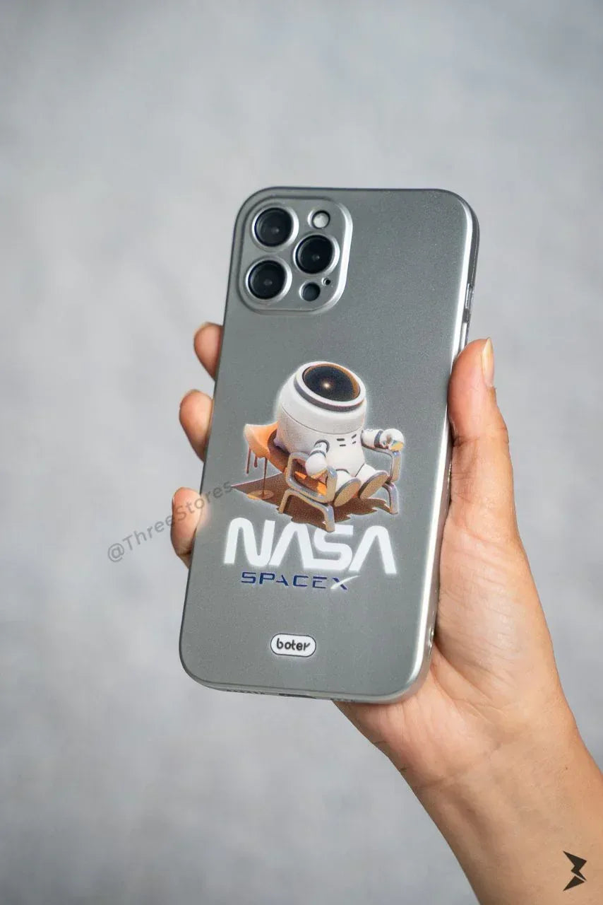 Boter Silver Camera Protection Case iPhone 13 Pro Max - Three