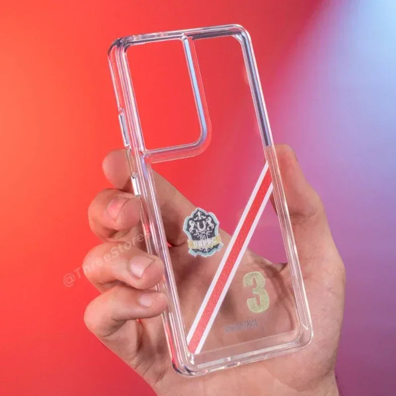 U.S Polo Assn Transparent Case Samsung S21 Ultra - Three