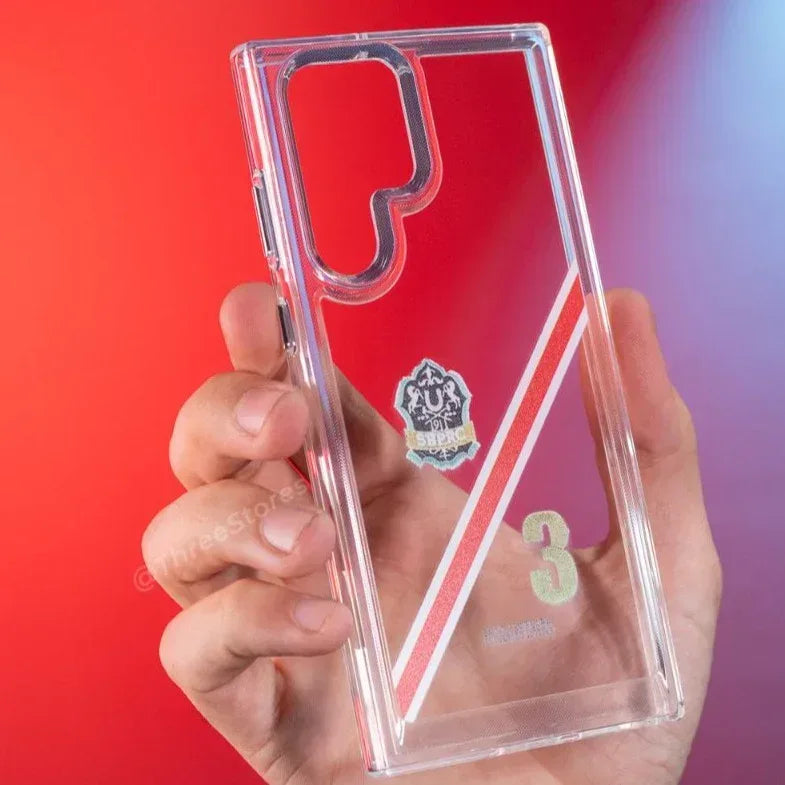 U.S Polo Assn Transparent Case Samsung S22 Ultra - Three
