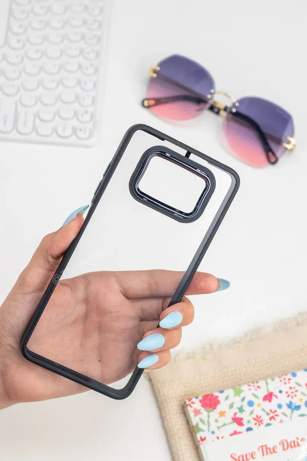 Skin Fashion Colored Frame Camera Case Xiaomi Poco X3 - Three