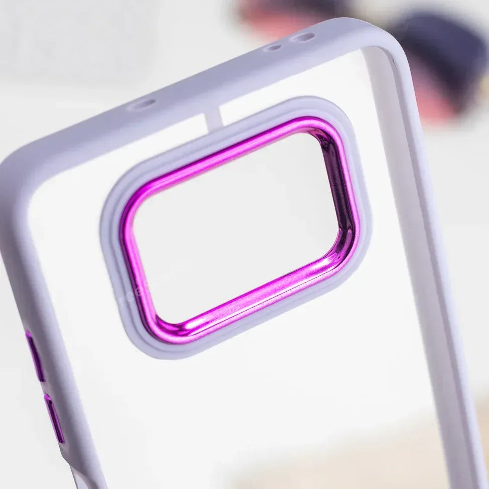 Skin Fashion Colored Frame Camera Case Xiaomi Poco X3 - Three