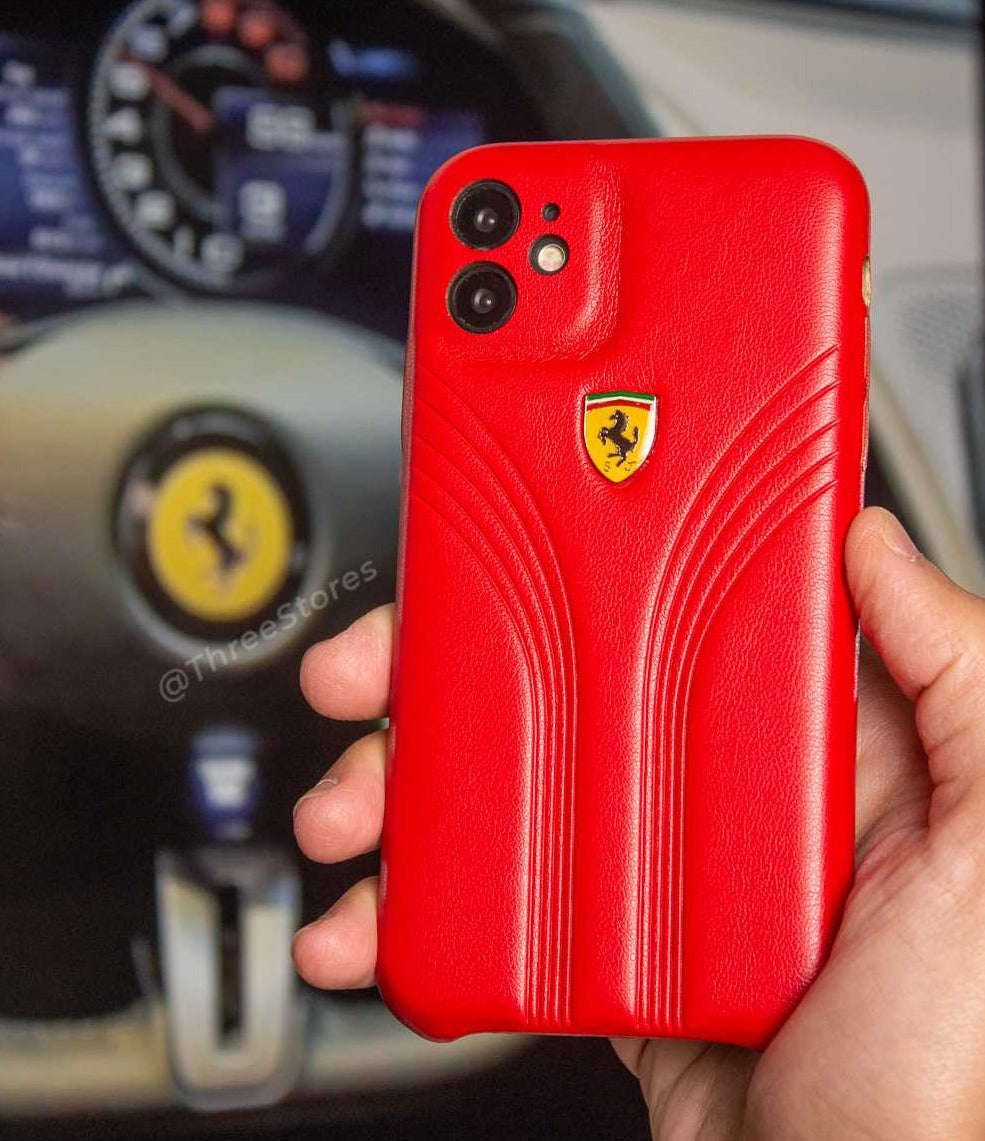 Ferrari Leather Case iPhone 11
