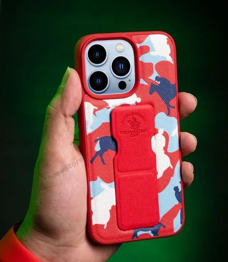 Santa Polo Magnetic Stand Case iPhone 13 Pro - Three