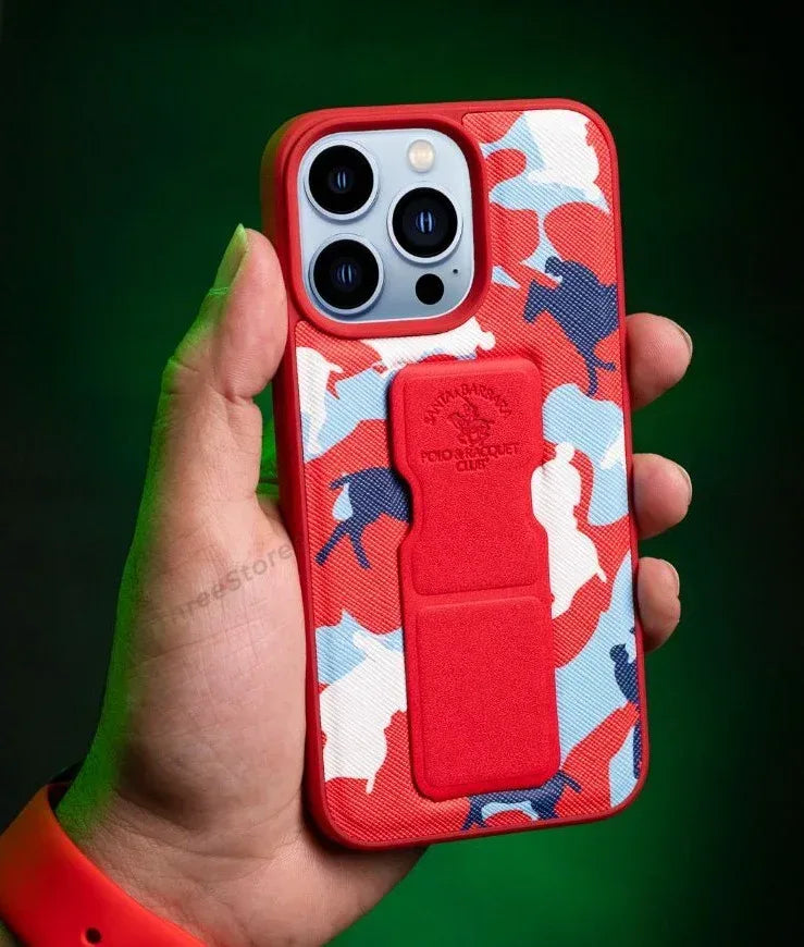 Santa Polo Magnetic Stand Case iPhone 13 Pro Max - Three