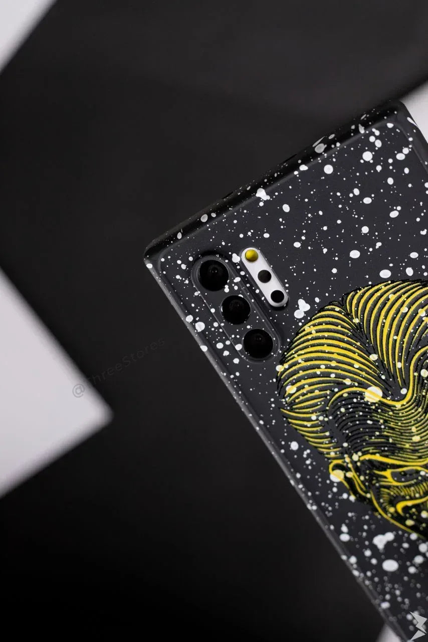 Paint Splatter Case Samsung Note 10 Plus - Three