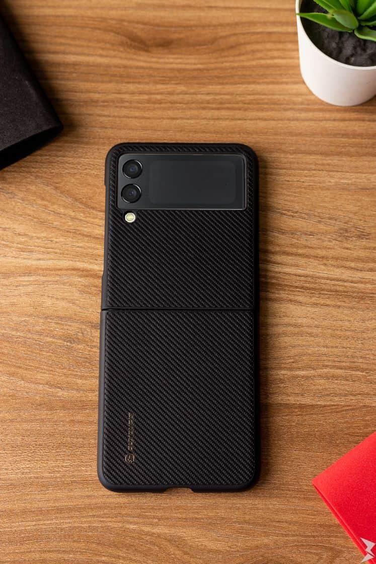 Fino Dux Ducis Fabric Case Samsung Z Flip 3 - Three