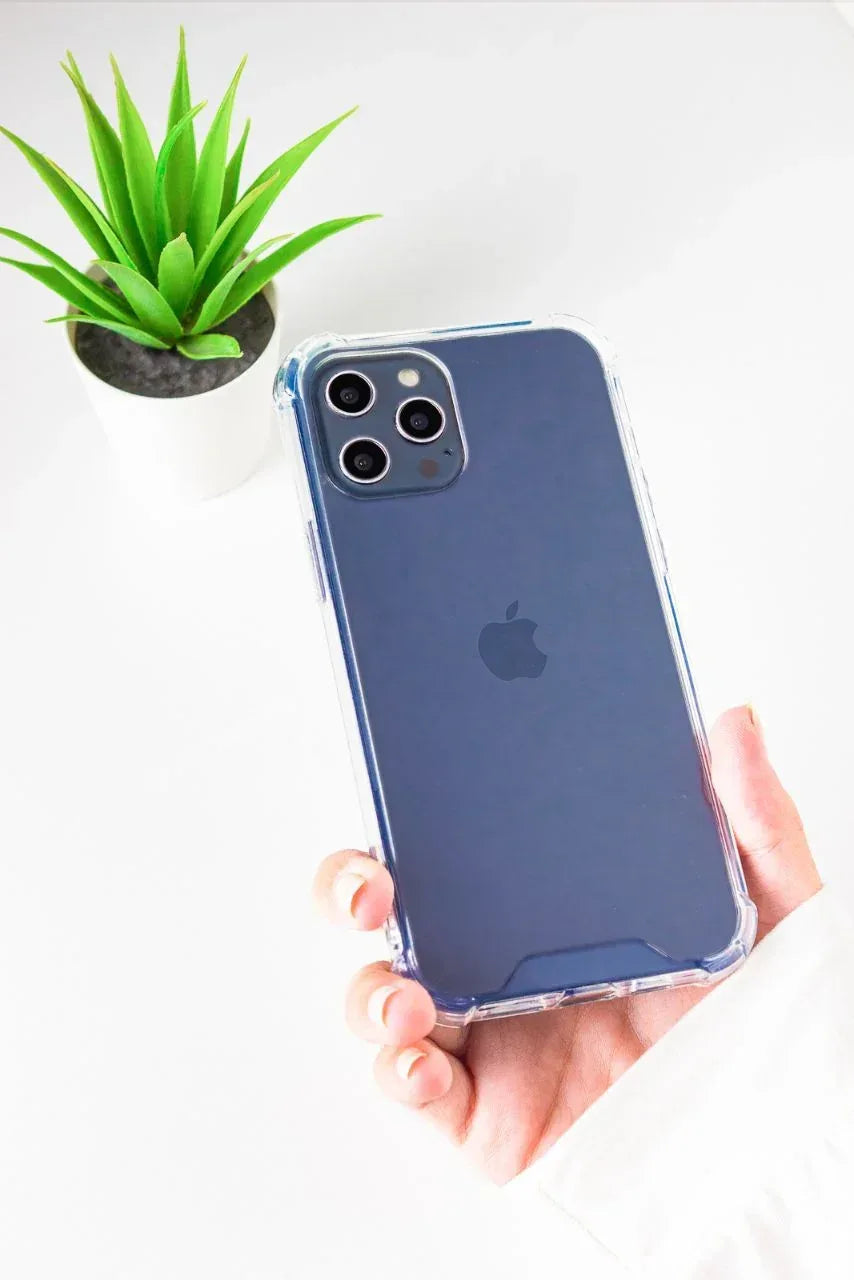 X-Fitted Transparent Shockproof Case iPhone 13 Pro Max - Three