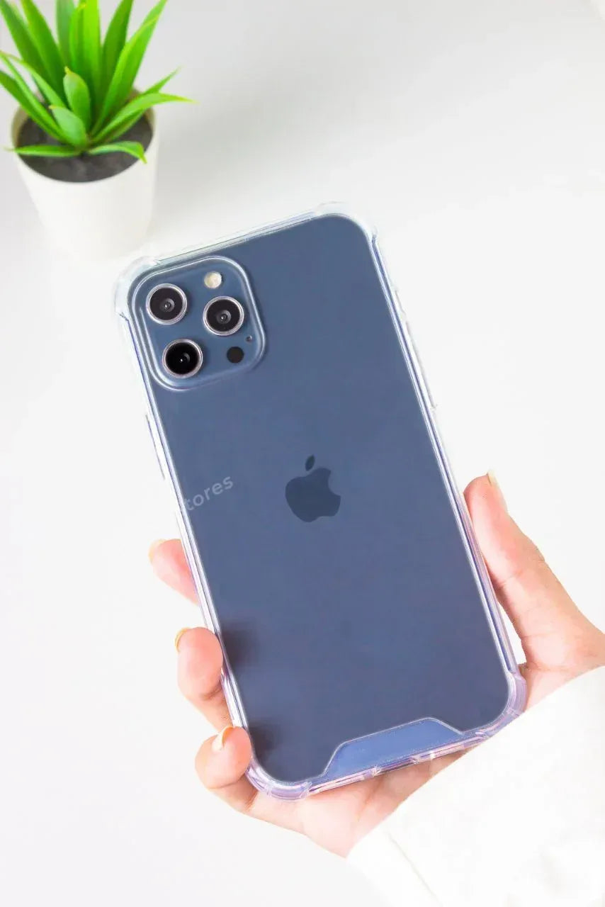 X-Fitted Transparent Shockproof Case iPhone 13 Pro Max - Three