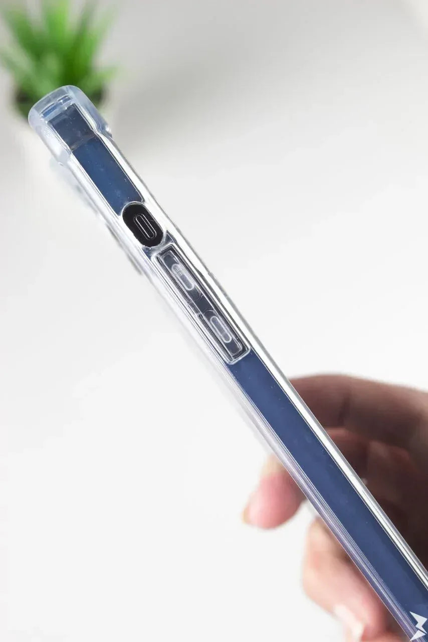 X-Fitted Transparent Shockproof Case iPhone 13 Pro Max - Three