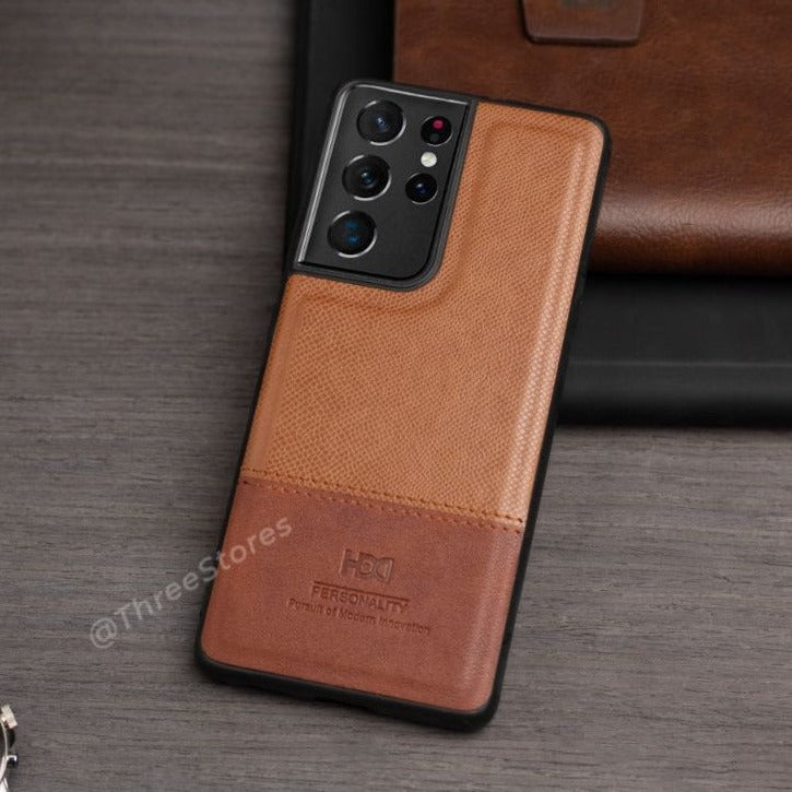 2022-10- 06 HDD mix leather case - s21u-4