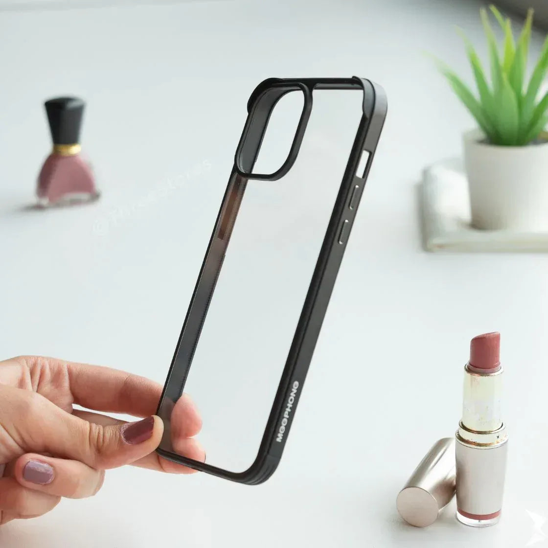 Meephone Metal Frame Protection Case iPhone 12 Pro Max - Three