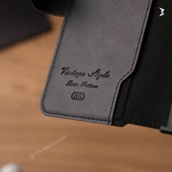 HDD Flip Leather Case With Spen Samsung Z Fold 4 - Three