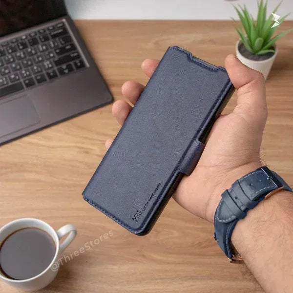 HDD Flip Leather Case With Spen Samsung Z Fold 4 - Three