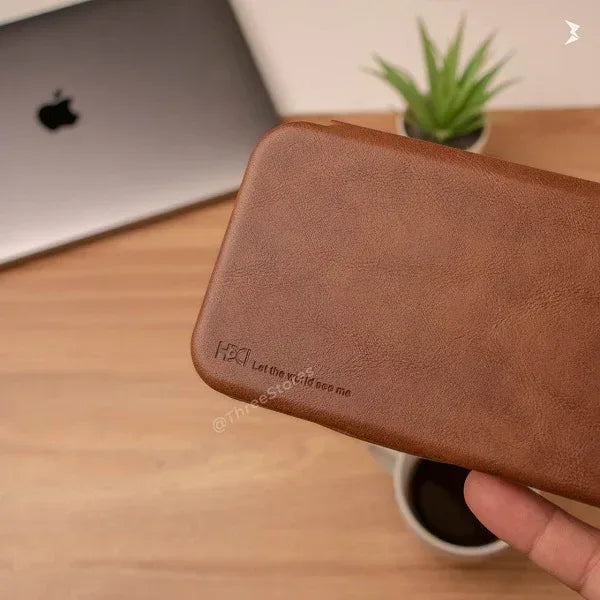 HDD Flip Wallet Leather Case iPhone 12 Pro Max - Three