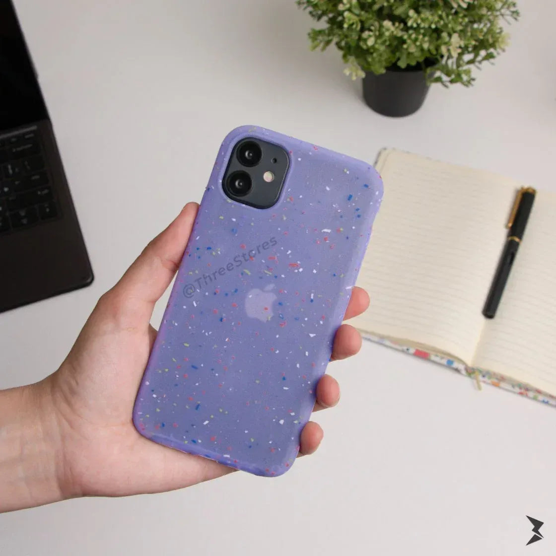 Sprinkle Transparent Case iPhone 11 - Three