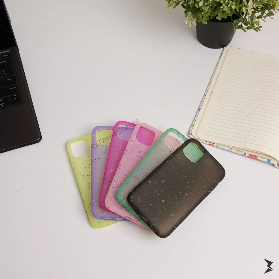 Sprinkle Transparent Case iPhone 11 - Three